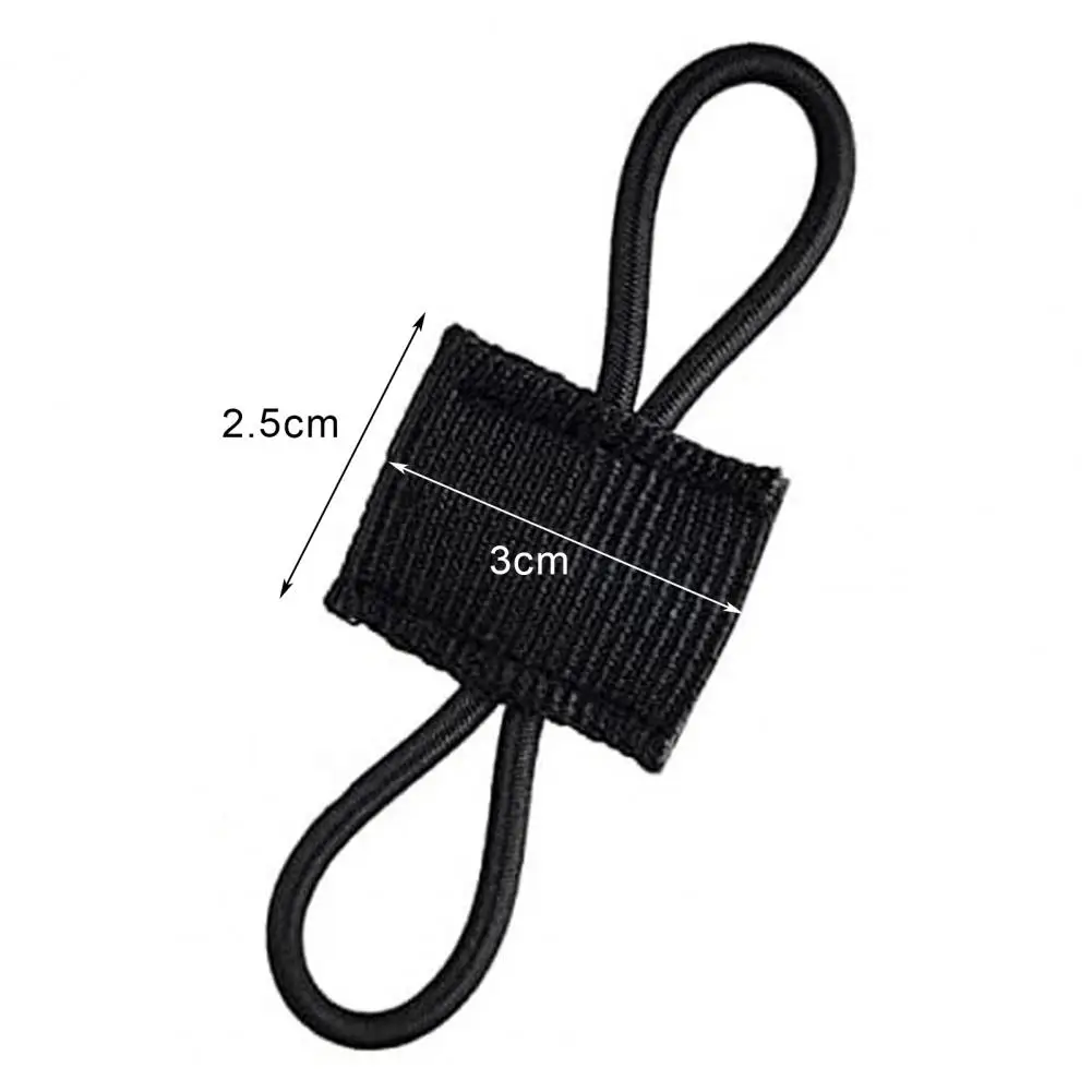 Backpack Elastic Webbing 12pcs Hiking Backpack Clips for Gear Holder Elastic Binding Ribbon Retainer Accessories