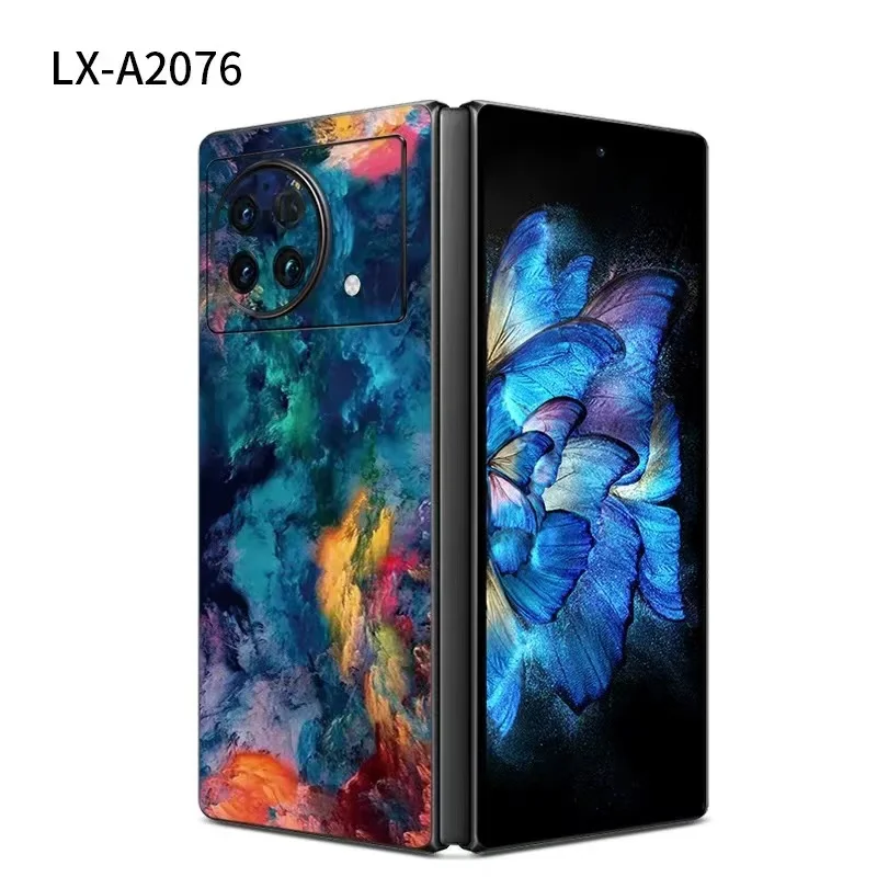 Пленка для VIVO X Fold2 чехол кожаная наклейка Aurora Back Защитная пленка ультратонкие наклейки Vivo X Fold