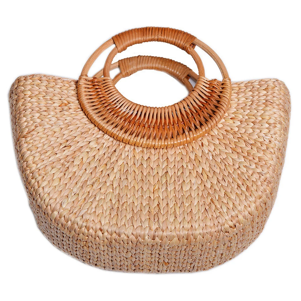 

Женская плетеная сумка-тоут с верхней ручкой, элегантная дорожная сумка, сумка-хобо, сумка-ведро для путешествий и отпуска