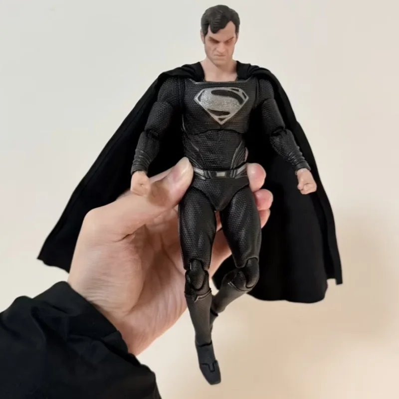 

New 1/9 Fondjoy Black Superman-Val-Zod 2.0 Series Dc Action Figures Assemble Model Movie Fans Gifts Desktop Decoration Ornaments