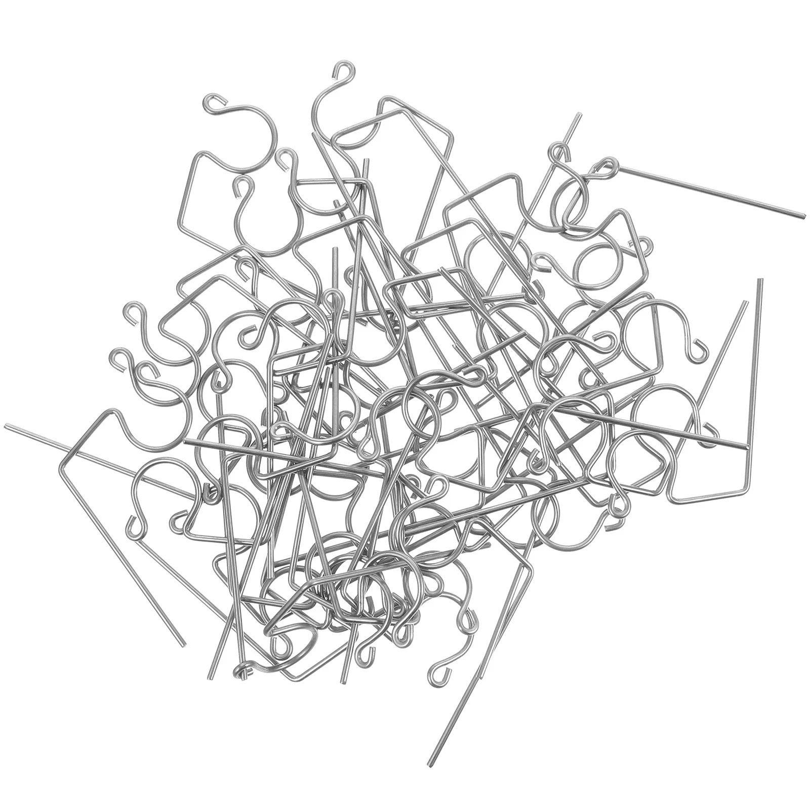 50 قطعة السنانير في الهواء الطلق لسلسلة أضواء المعادن ضوء الشماعات مزراب الشماعات لأضواء عيد الميلاد عطلة ضوء يتصاعد مانعة لتسرب الماء