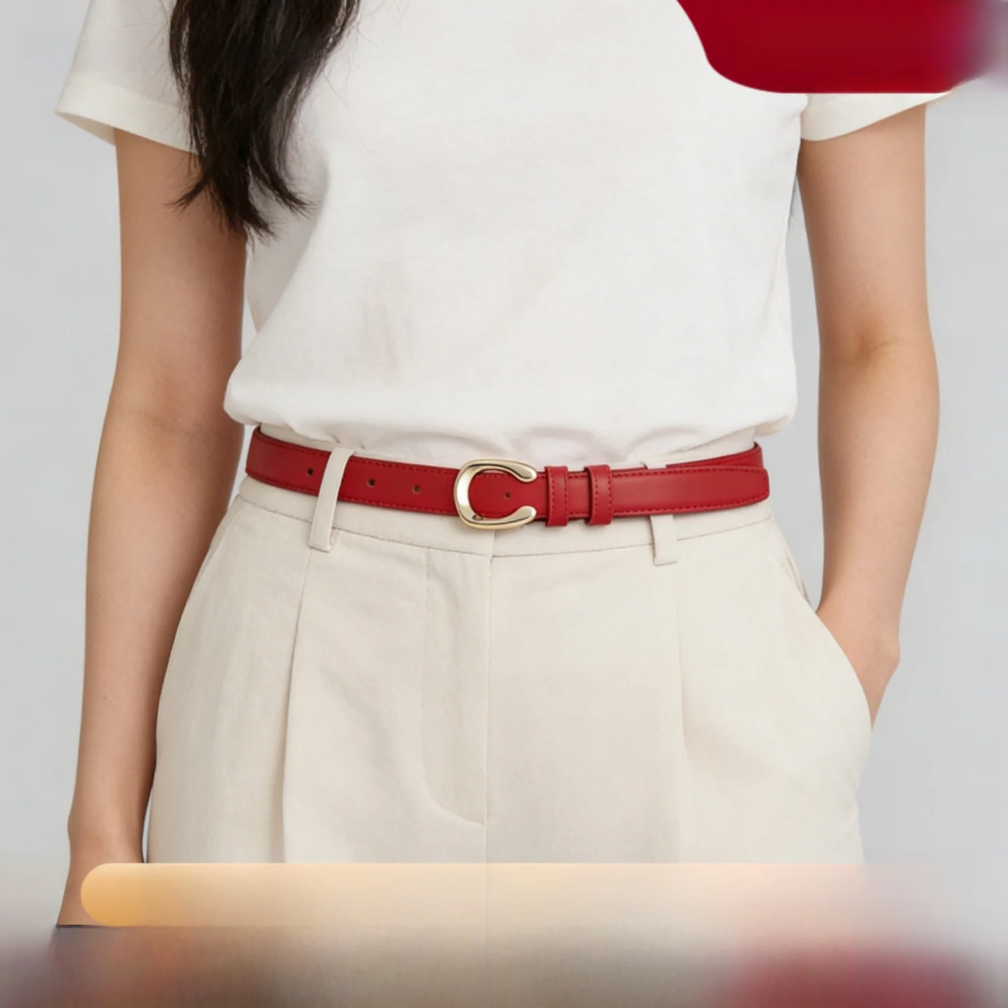 clench-kiss-ladies-red-leather-belt-2026-new-sle-slim-design-women's-belt-smooth-surface-alloy-bule-soft-texture