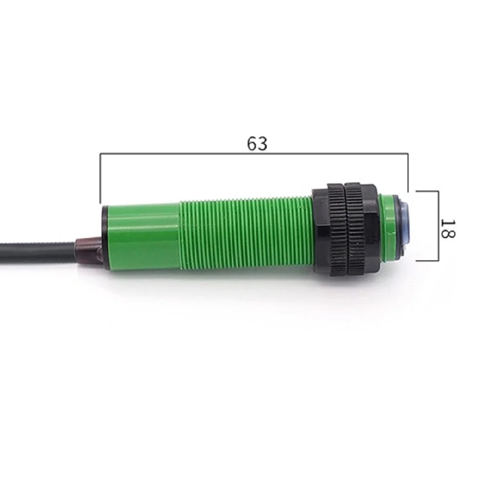 DC NPN Diffuse Photoelectric Switch E3F-DS300C1 300cm Detection Range for Automated Packaging Sorting and Material Handling