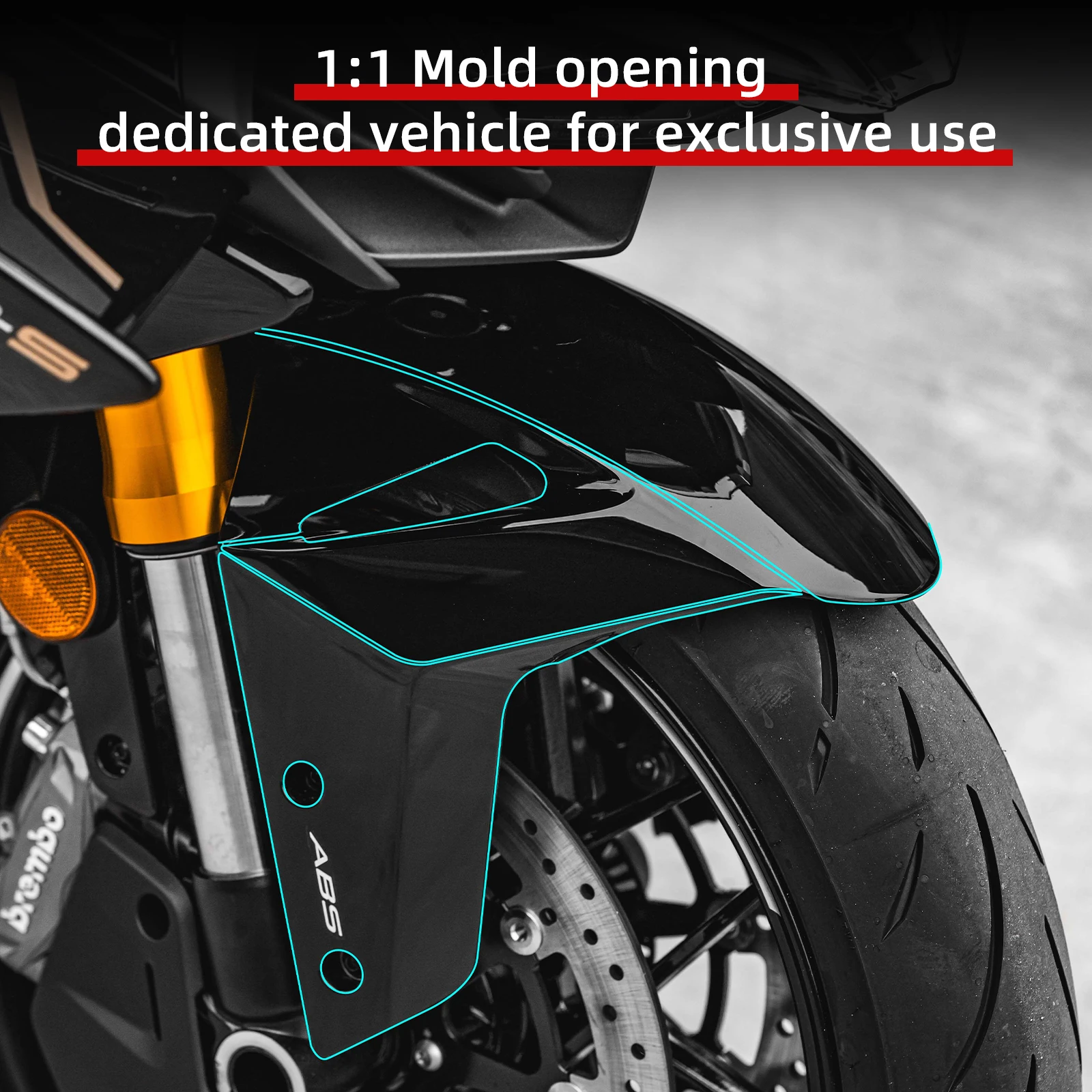 For 2025 CFMOTO 750SR-S Paint Protection Film High-Density TPU 3M Adhesive UV-Resistant Easy-Install Anti-Scratch Mod Parts