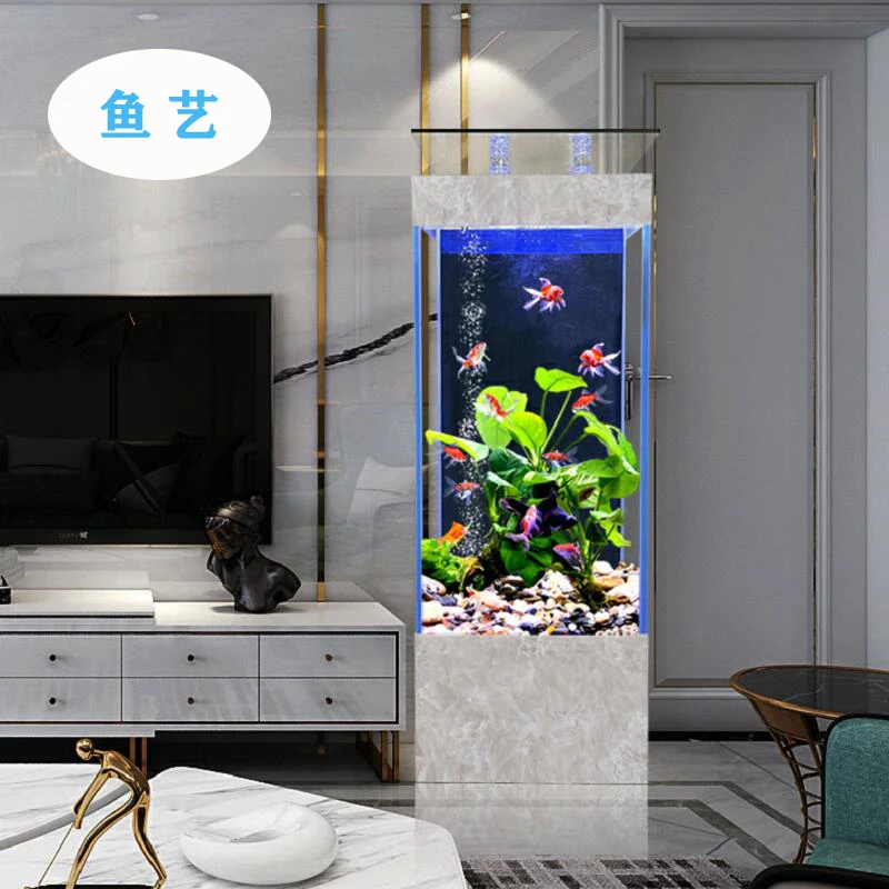 Change Water Small and Medium-Sized Household Ecology 2023 New Fish Tank Intelligent Three-Dimensional