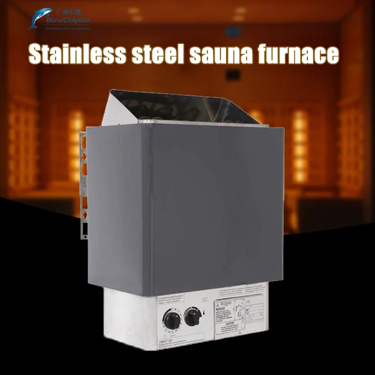 3KW / 9KW Sauna Heater Stove Electric Control Sauna Heater Outdoor Sauna Equipment