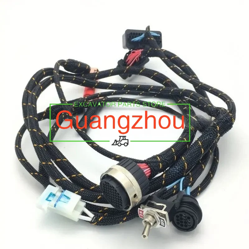 D7D D6D Engine Test Start Wiring Harness Detection Cable for Parts Excavator