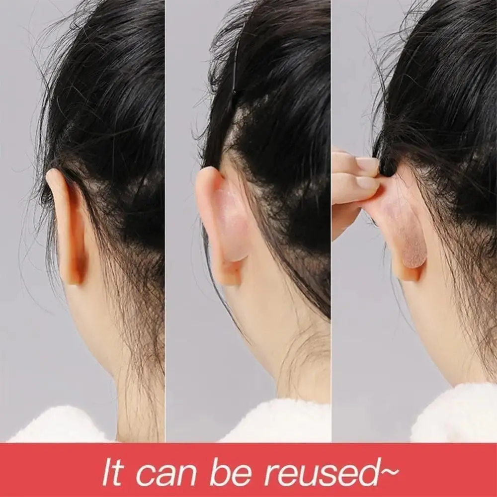 Silicone Ear Correction Stickers Durable Transparent 6Pcs/Bag Smart Ear Sticker Repeatable Ear Shape Correction Stickers