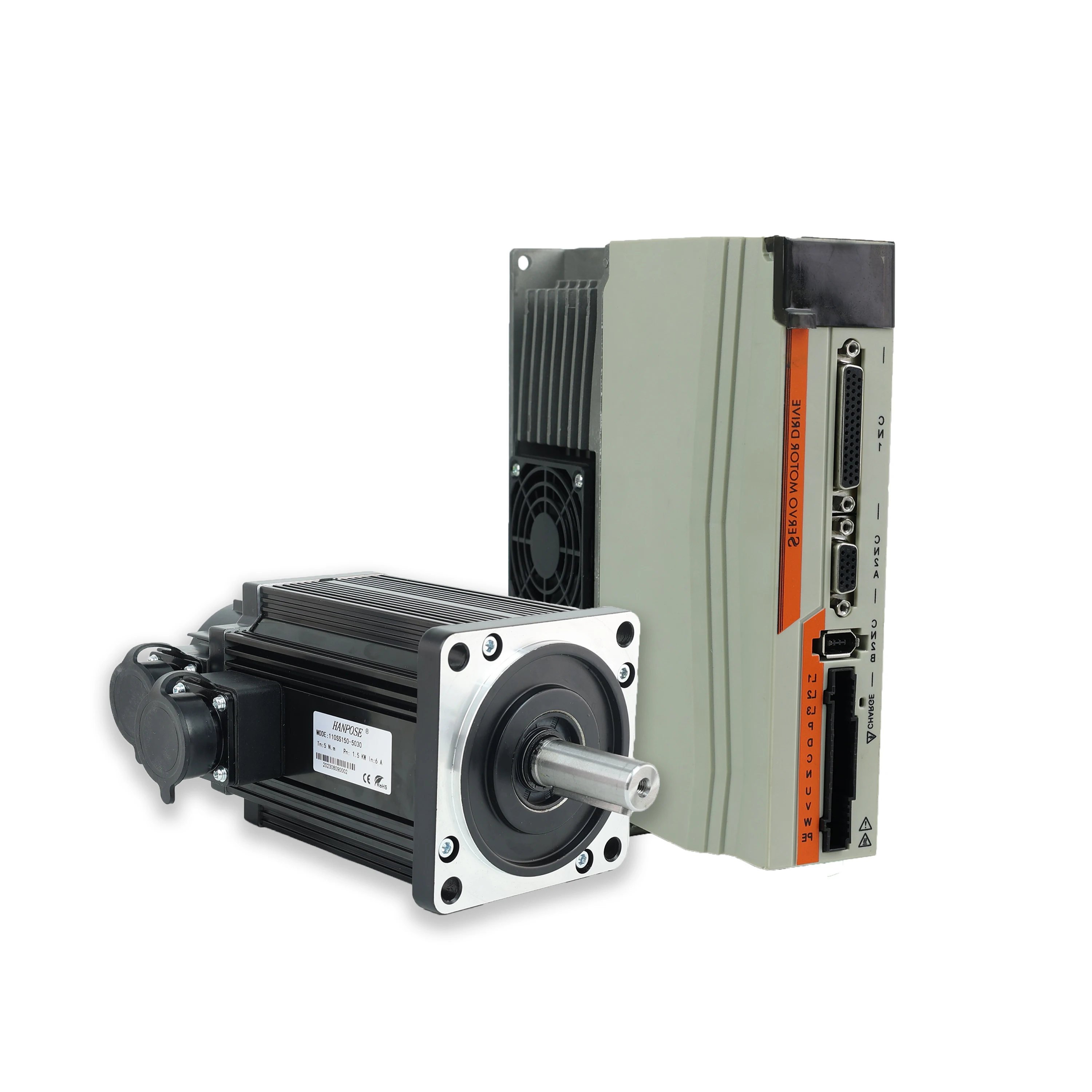 220V 2300W 6000RPM 30N.m 130SS230-15015 2.3KW Servo Motor AC Motor With Servo Drive ASD3300