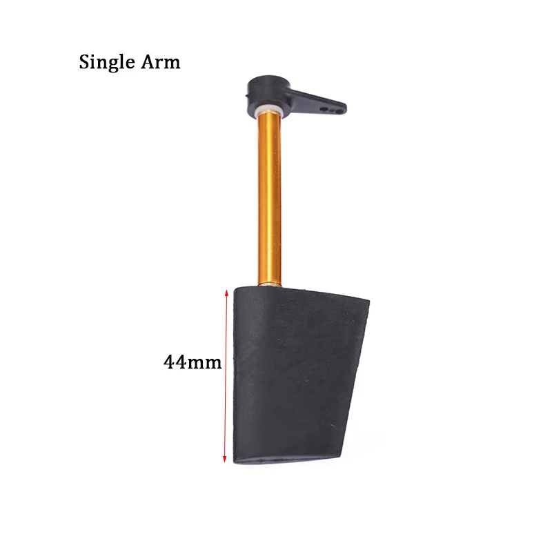 Hochwertiges Nylon-Lenkruder, Kunststoffruder für RC-Boote, Höhe 28 mm/36 mm/44 mm/52 mm, 90 Grad oder 180 Grad oder Einzelarm