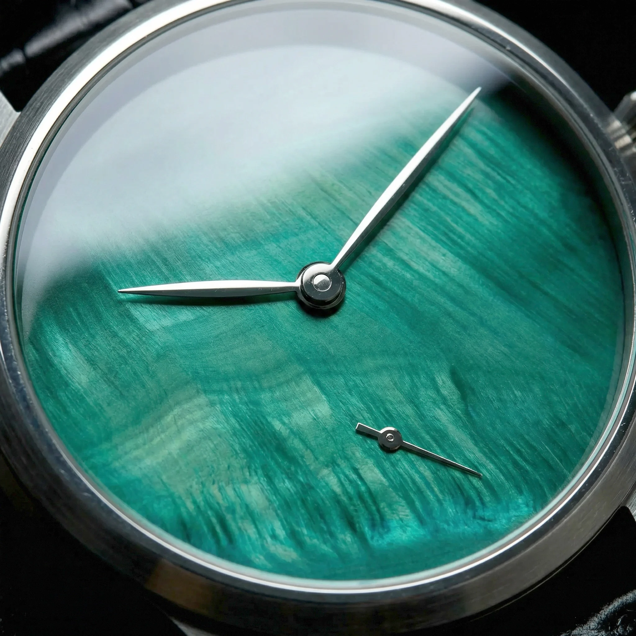 CORGEUT 42mm Herrenuhr mit individuellem Logo, ST3621 Handaufzug, mechanisches Uhrwerk, grünes MOP-Zifferblatt, Saphirglas, luxuriöse personalisierte Armbanduhr – Detail 4