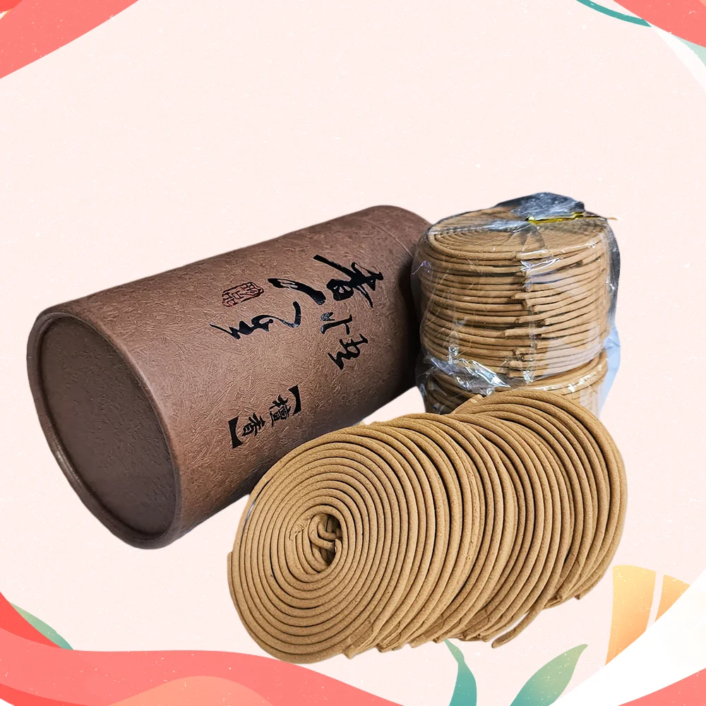 Image of 120 Ringe/Box Natürliche Räucherstäbchen 4 Stunden Duftdauer Jasmin Lavendel Sandelholz Räucherstäbchen Toiletten-Deodorisierung & Mini-Räucherstäbchenhalter