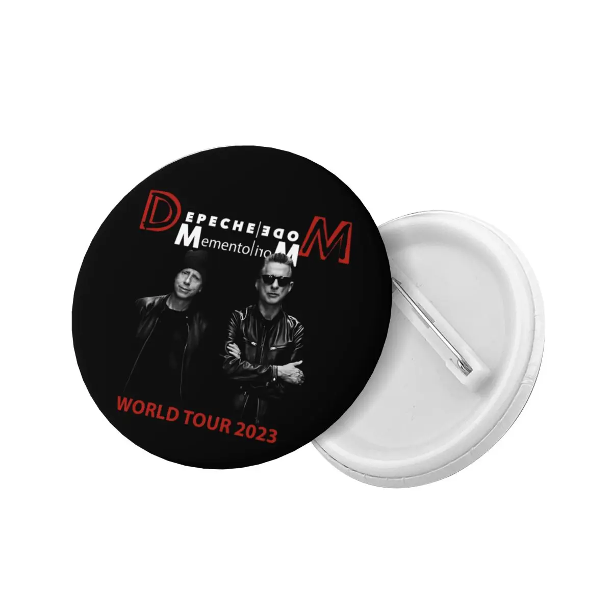 Custom Electronic Rock Band Depeche Cool Mode Pin Back Buttons for Bags Customizable Badges Brooches Pinback