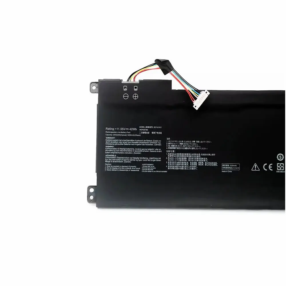 New 11.55V C31N1912 B31N1912 Laptop Battery For Asus VivoBook 14 E410MA-EK018TS EK026TS BV162T F414MA E510MA EK017TS L410MA