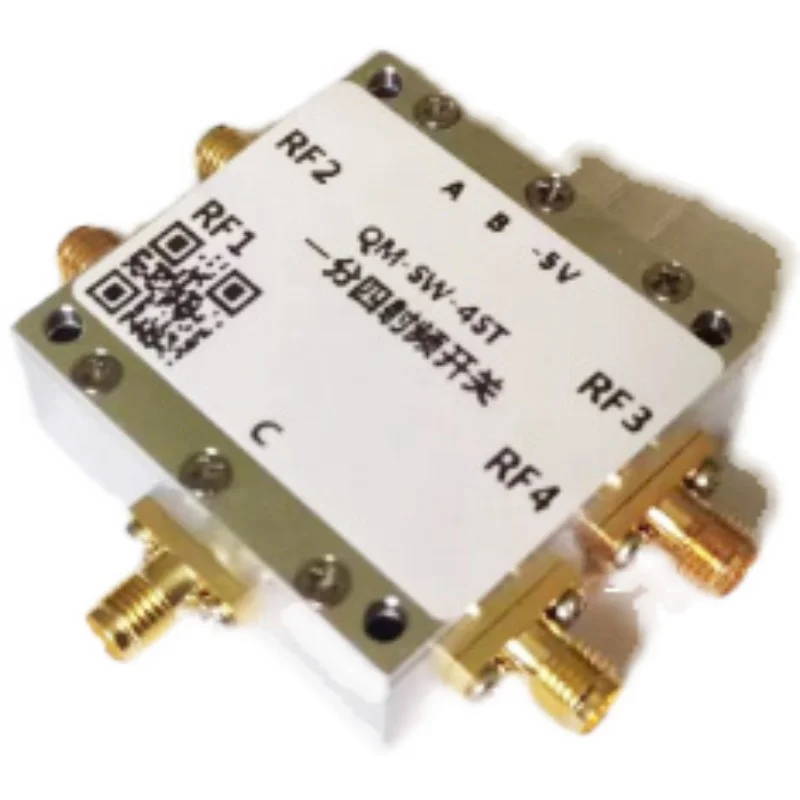 100M-8GHz RF Switch SP4T RF Switch One of Four Electronic Switch Signal Switching Switch