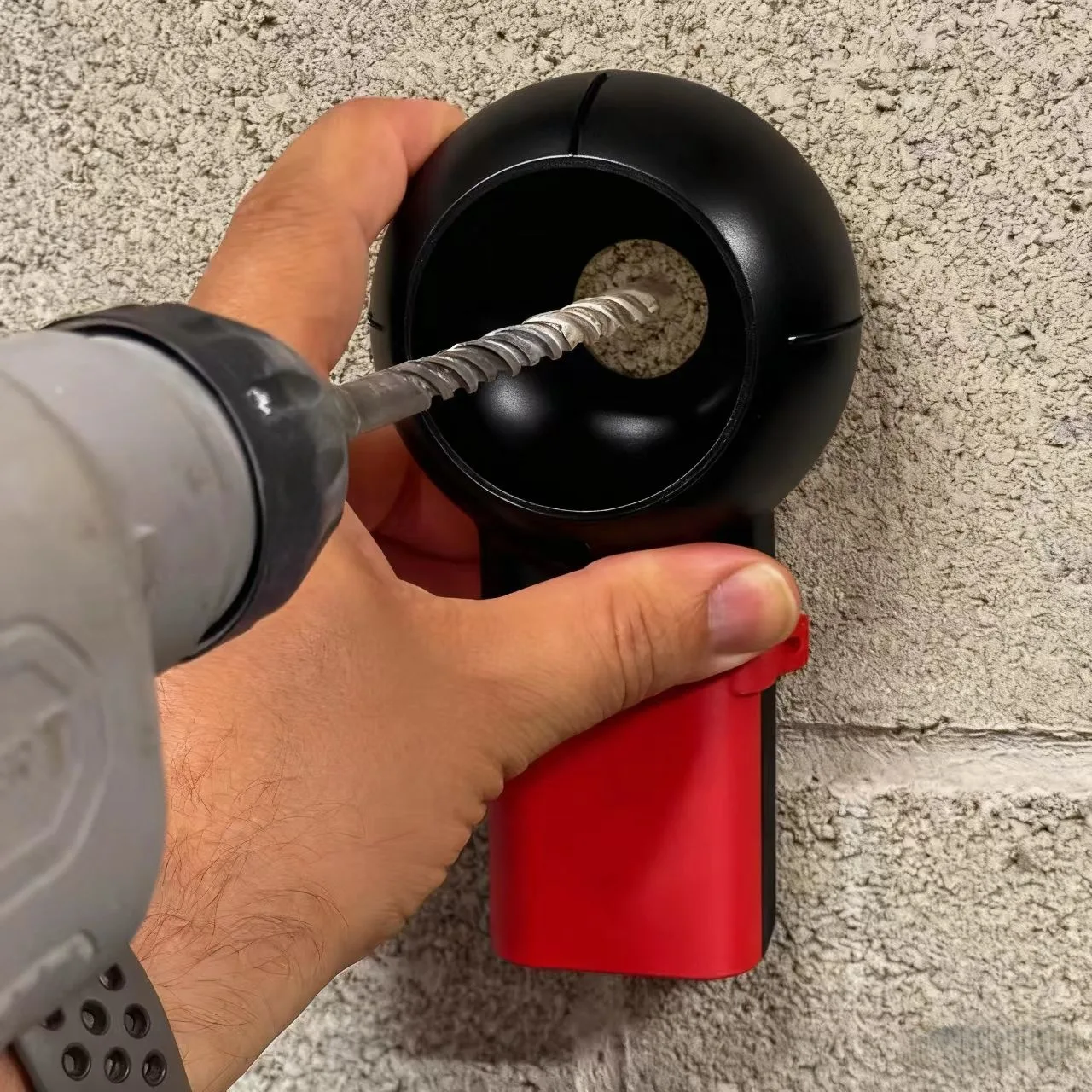 Drill Dust Collector With Rotating Joint, Drill Dust Cover For Electric Drill, Dust Catcher Tool For Wall Drilling And Home Use