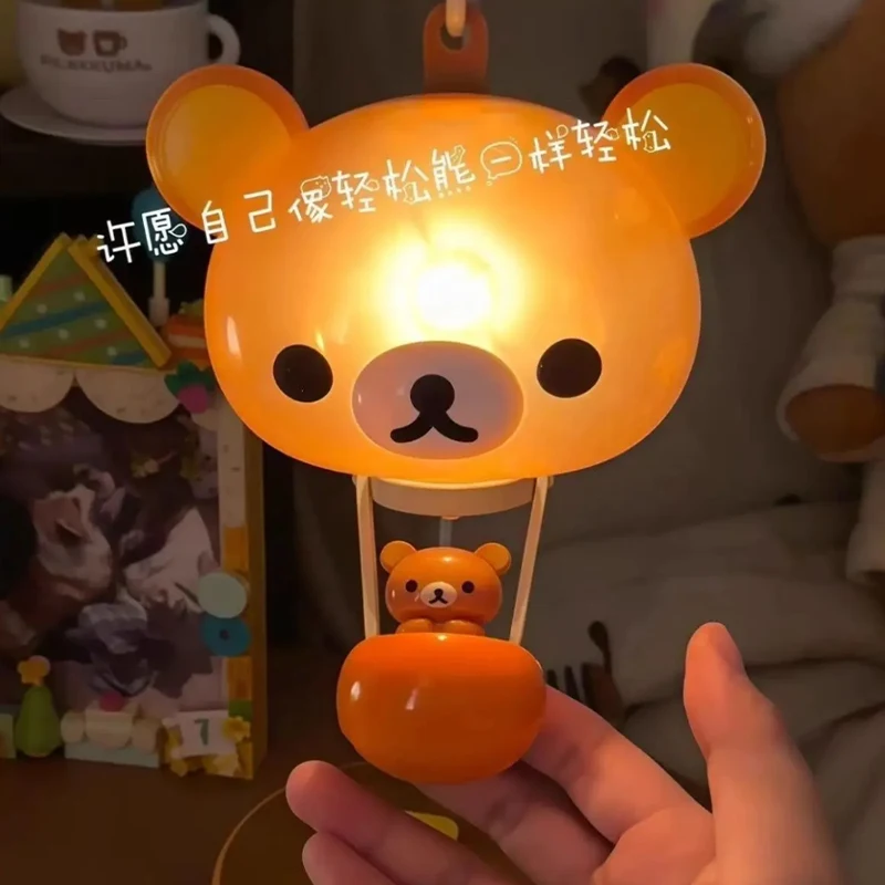 

Kawaii Rilakkuma Ballon Light Sanx Creative Decorative Balloon Lamp Cartoon Night Light Theme Decorations Party Atmosphere Toys