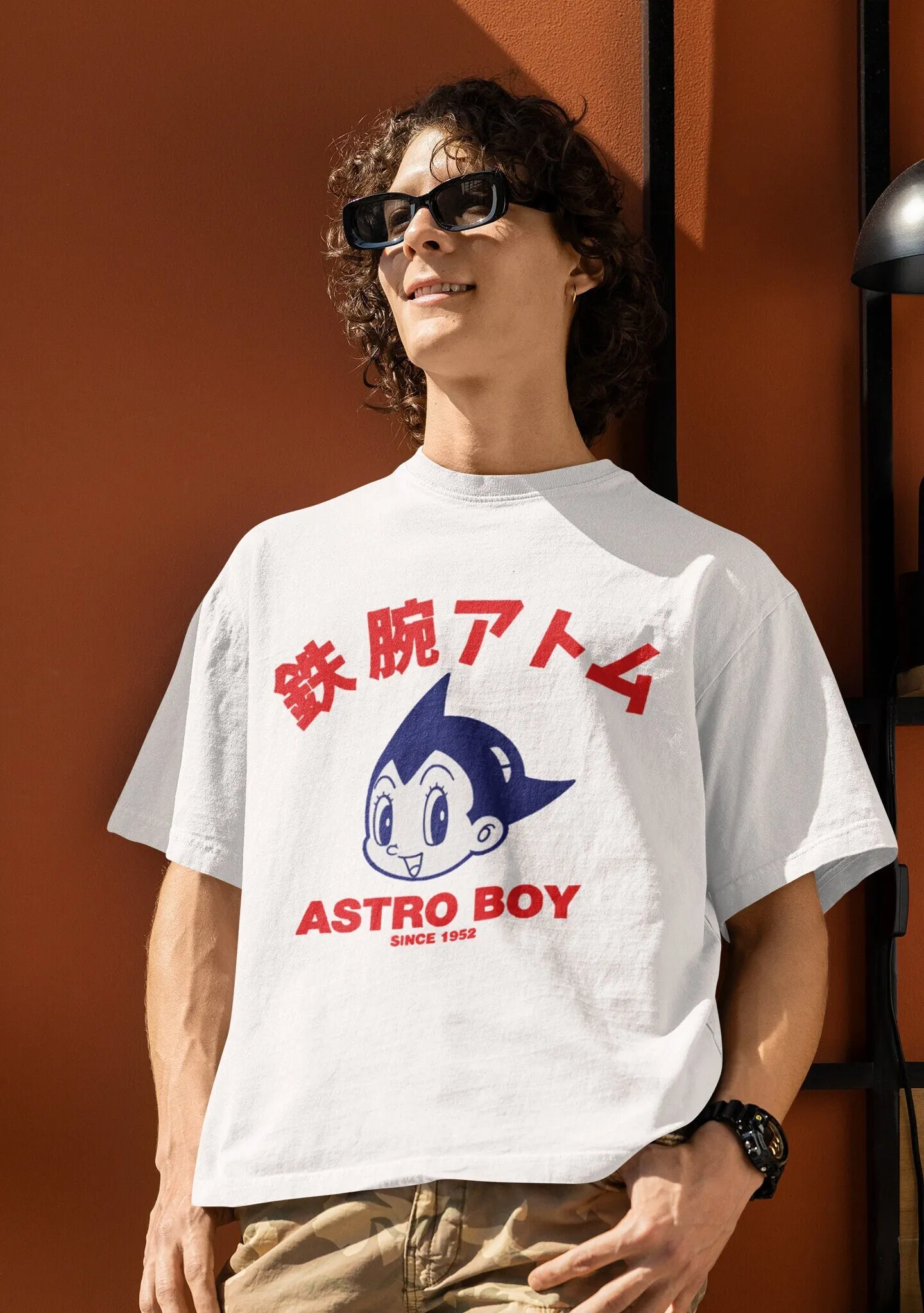 Astro Boy T-Shirt Vintage Anime japanische Kleidung Geburtstag
