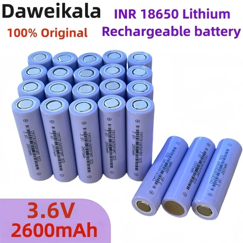 Premium 100% Original Lii-35A 18650 2600mAh 3.6V Li-Ion Rechargeable Battery 20A Lithium Battery High Drain For Flashinglight