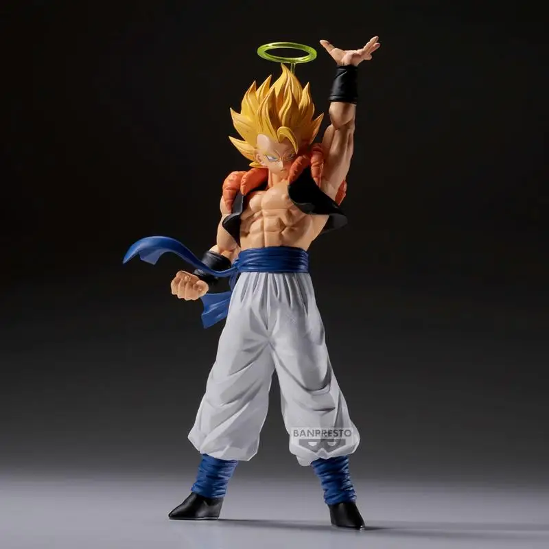 

На складе подлинная аниме-фигурка Banpresto Dragon Ball Z Super Saiyan Gogeta, фигурка Sega, декоративные коллекционные подарки, праздничные подарки