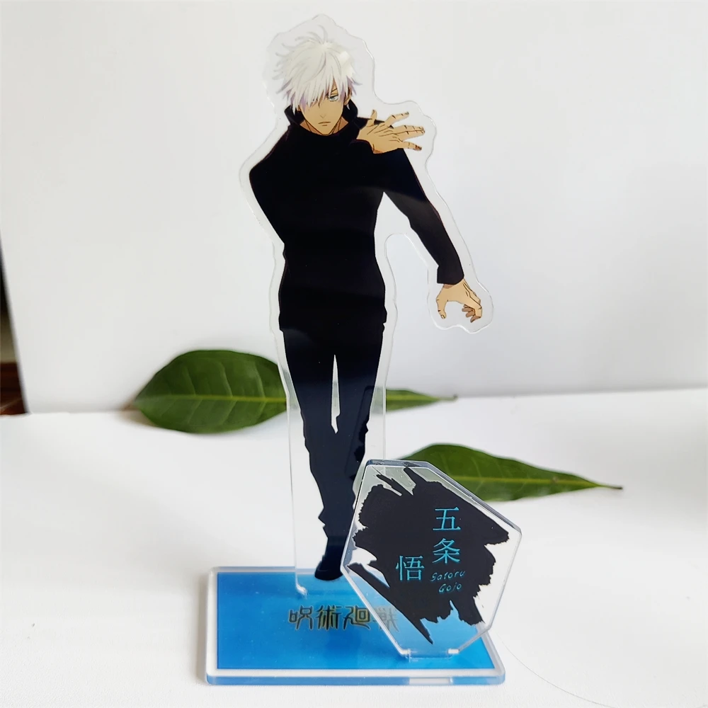 Game Acrylic Stand Anime Fushiguro Megumi Zenin Maki Satoru Gojo Nanami Kento Figure Model Plate Cosplay Toy for Gift