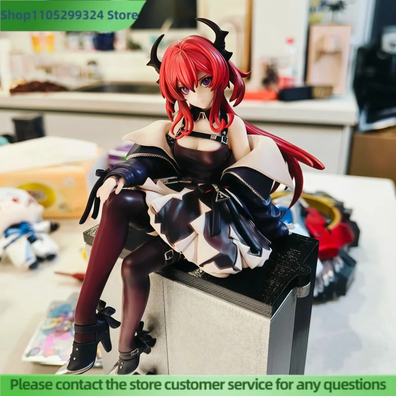 

Предварительно окрашенная фигурка Noodle Stopper Arknights Surtr 15 см, игровой персонаж, настольное украшение, коллекционная трендовая милая игрушка, подарок на день рождения