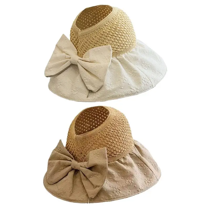 Summer Beach Hats For Women Foldable Outdoor Women's Sun Visor Hat Outdoor Equipment With Bendable Metal Brim For Fishing