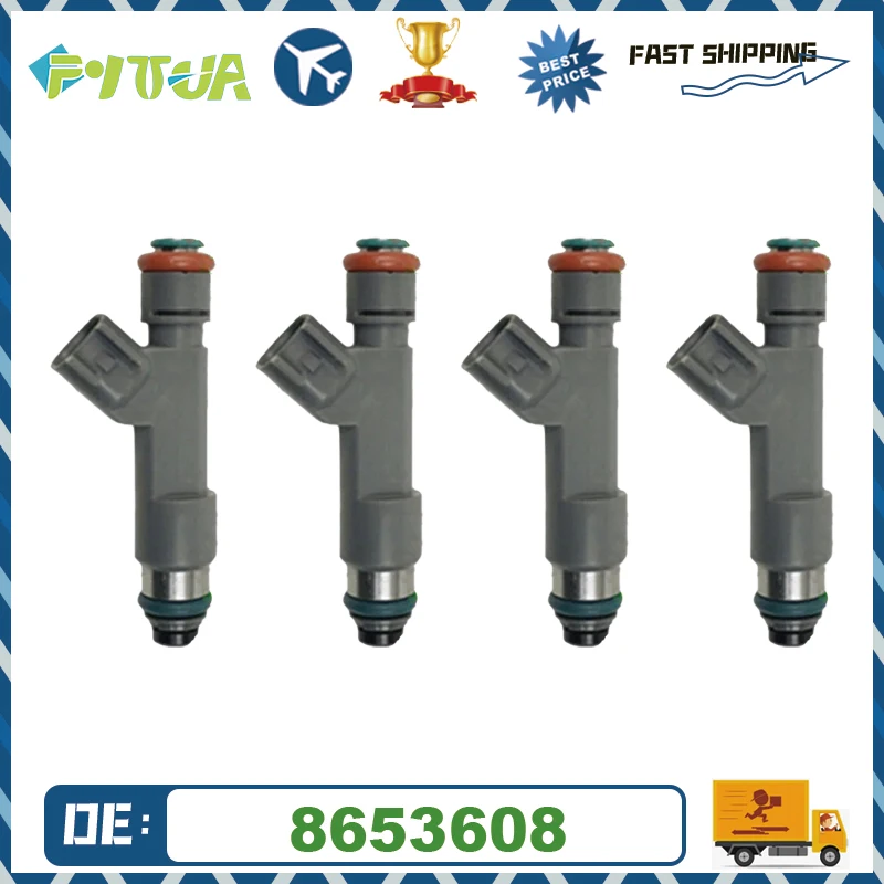 

4PCS Fuel Injector 8653608 55559397 for SAAB 9-3 2.0L Turbo 2007-2011 FJ1073 4G2216