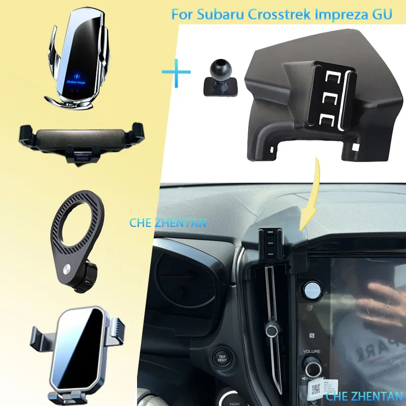 

Car Mount for Subaru Crosstrek Subaru Impreza GU 2024 2025 Air Vent Mobile Phone Holder GPS Bracket Gravity Stand Accessories