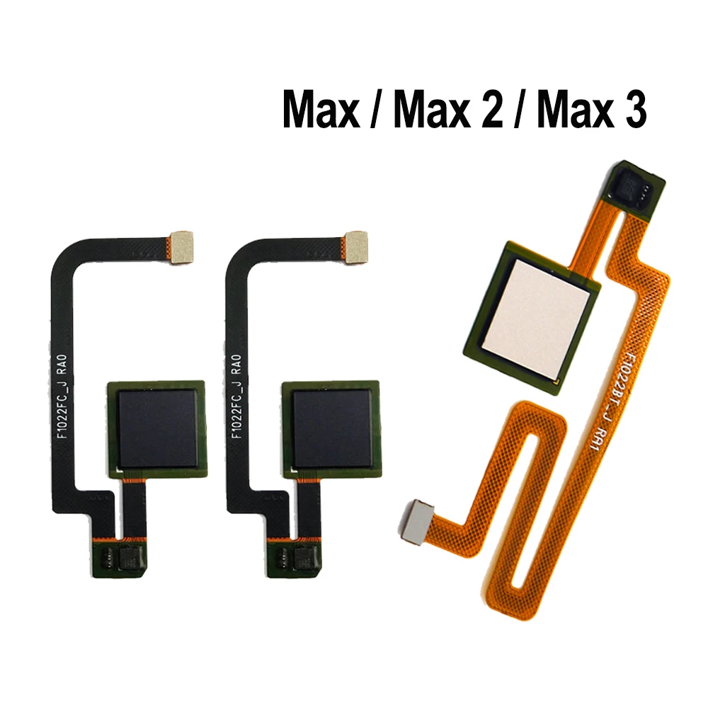 10PCS New For Xiaomi Mi Max 2 Back Home Key Fingerprint Sensor Button Flex Cable For Xiaomi Max Mix Touch ID Fingerprint Flex