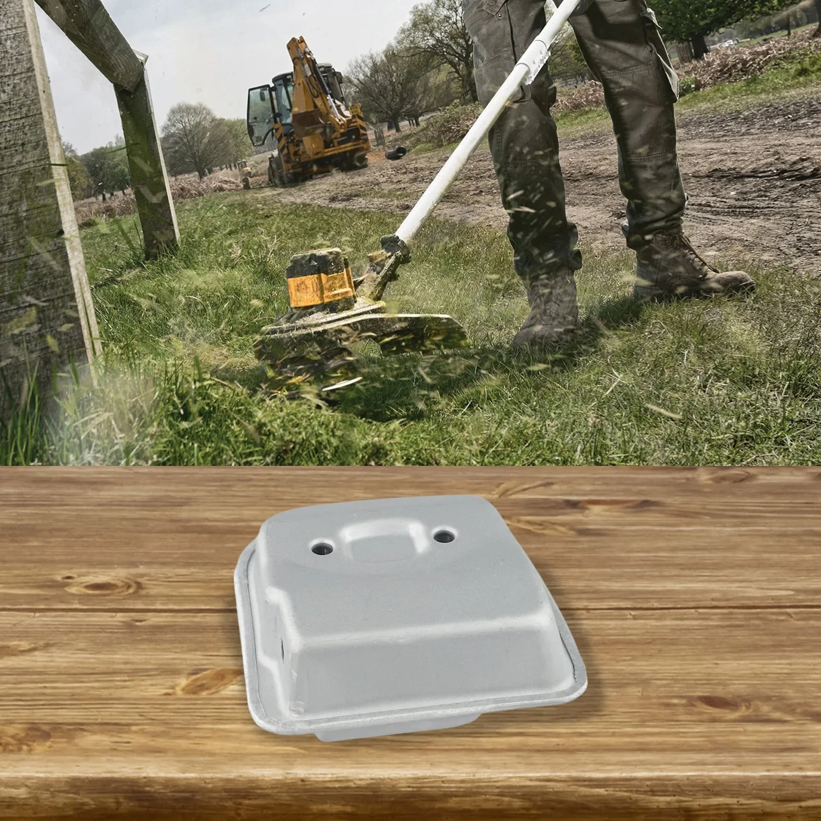

Noise Reduction Muffler For FS38 FS45 FS55 KM38 KM45 KM55 Chainsaws Parts Garden Power Tools Replacement Accessories