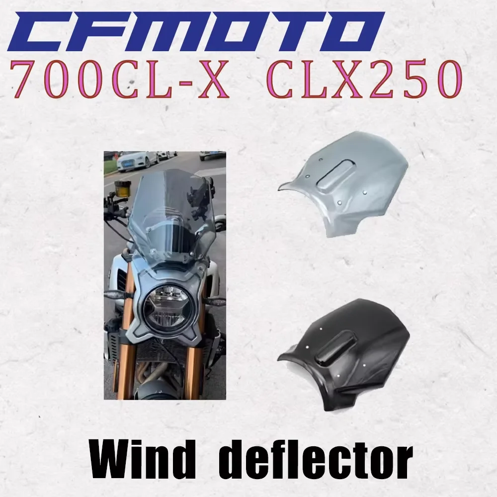 

FOR CFMOTO 700CL-X The windshield Modified motorcycle Before the wind CLX250 Vintage windscreen