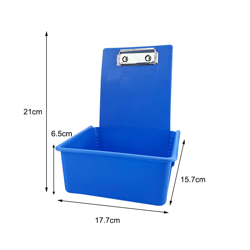 Dental Lab Storage Box Work Tray Box Durable Storage Case for Clinic Dental Laboratory Clinic Dentist Tools Material Plastic 1pc