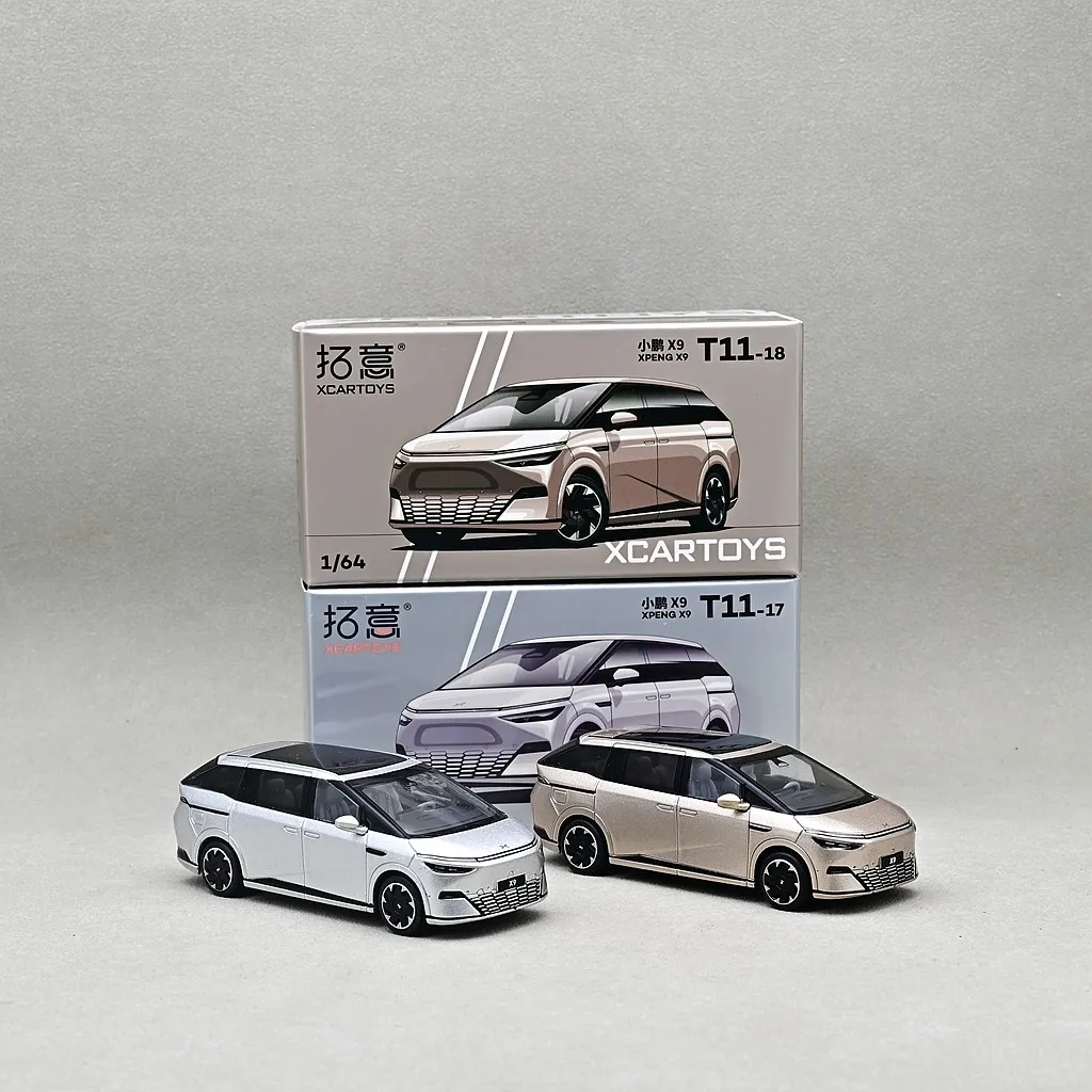 XCARTOYS Carro Brinquedos para Meninos Spot Novo Produto 1/64 Liga Acabada Modelo de Carro Ornamento, Xiaopeng X9