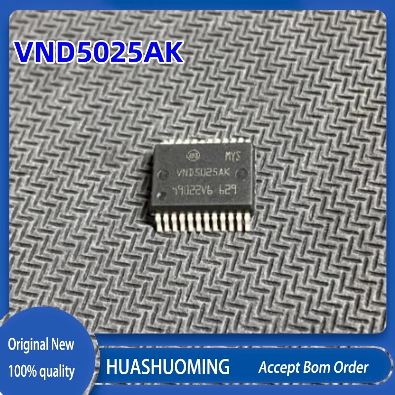 5Pcs/LOT   VND5E025BK   VND5E025     VND5025AK-E  VND5025     VND5025AK  SSOP24