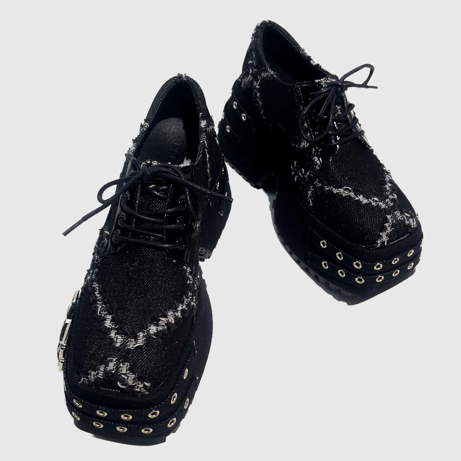 New Tassel Platform Shoes Thick Sole Women's Personality Casual Sneakers Women's Height Increasing Shoes - view 3