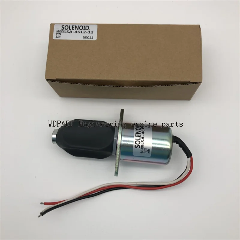 

1751ES-12A6ULB1S5 1751ES-24A6ULB1S5 12V 24V Fuel Shutoff Solenoid For Kubota 3A 70mm 82mm Engine SA-4260-24 SA-4260-12