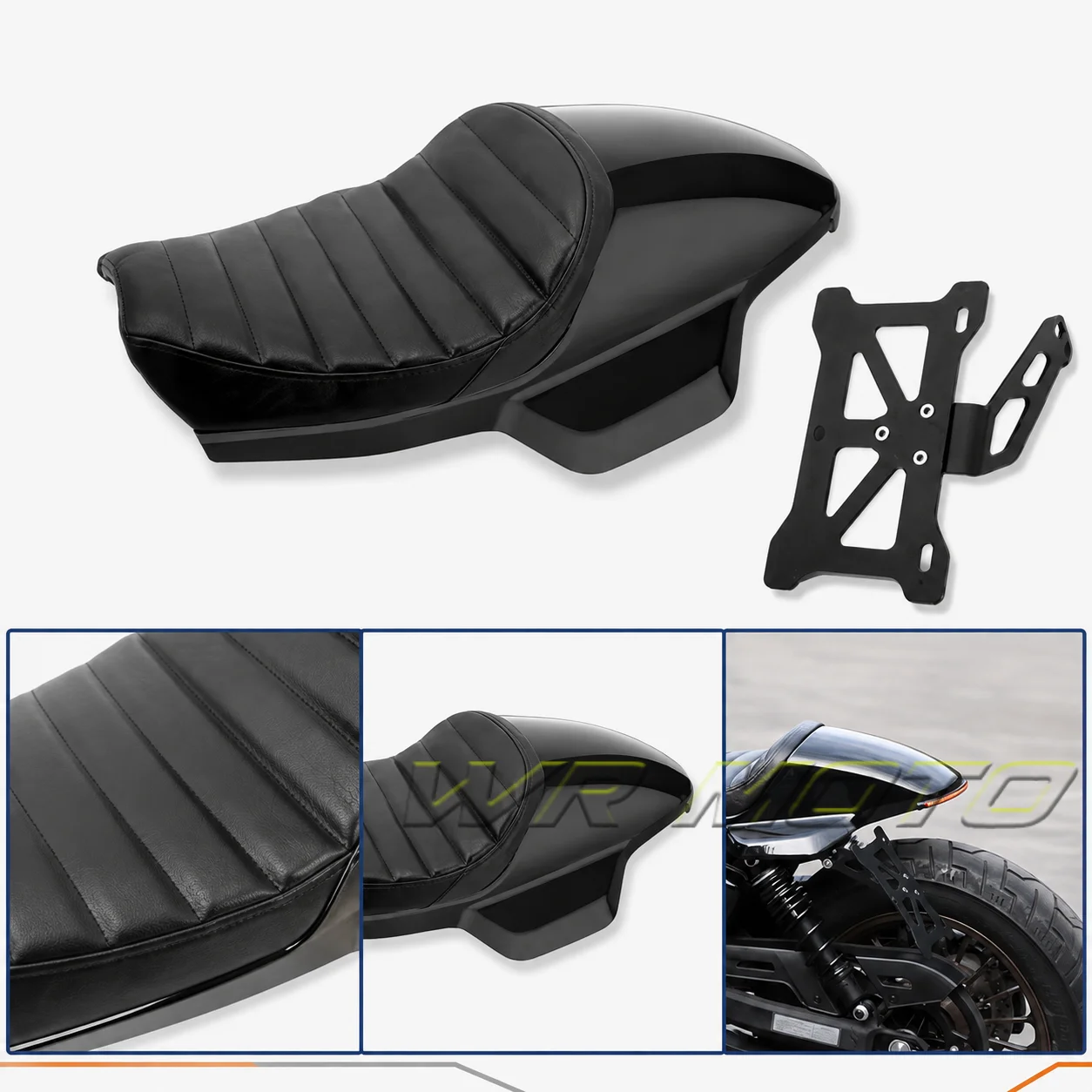 Motorcycle Anti‑Slip Seat Cushion Rear Fender Splash Mud Guard Fit For VOGE CU625 Mod Repair Spare Parts