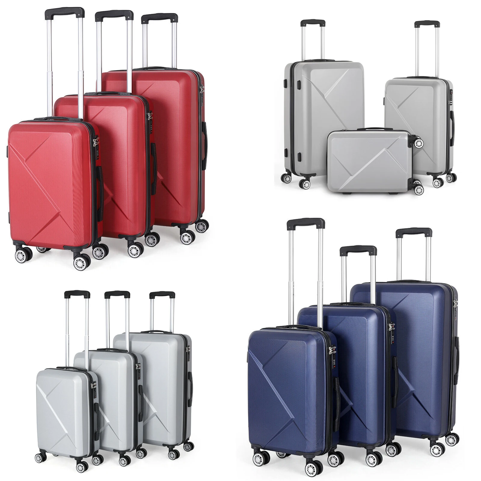 2023 New Suitcase Suit Luggage Business Travel Luggage (20/24/28inch) Aircraft Boarding Luggage Family Travel Luggage