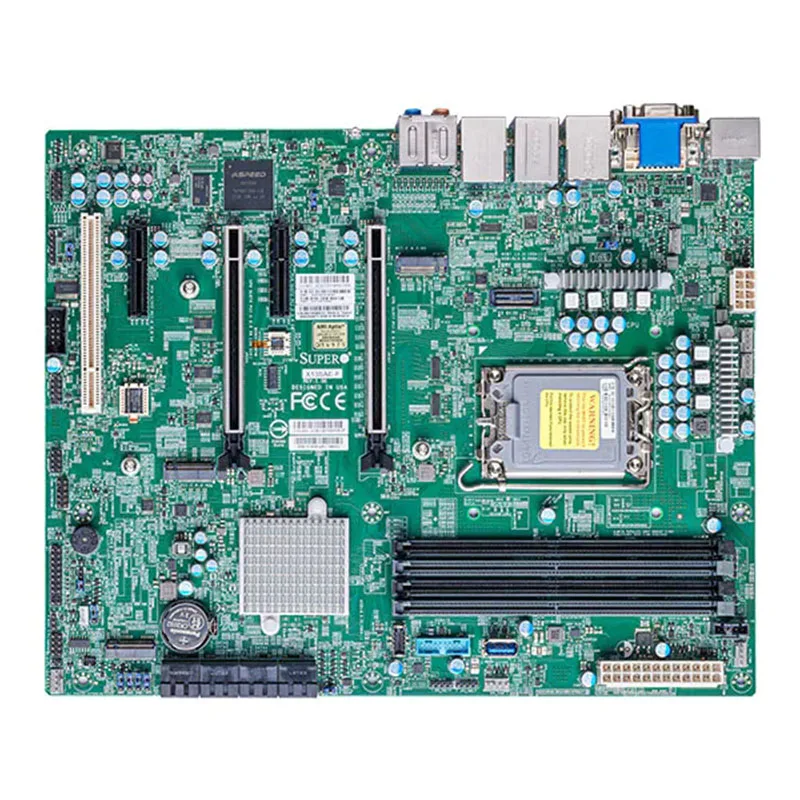 x13SAE-F Supermicro ATX LGA-1700 Motherboard 12th Generation x13sae-f i3/i5/i7/i9 processors PCL-E 5.0 DDR5-4400MHZ X16 Slot