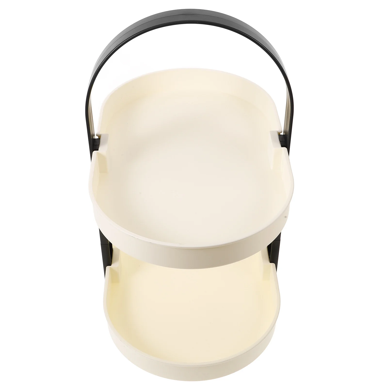 

2-Tier Desktop Organizer Stand Makeup Storage Shelf Vanity Holder Perfume Rack Organizer Bathroom Countertop Storage