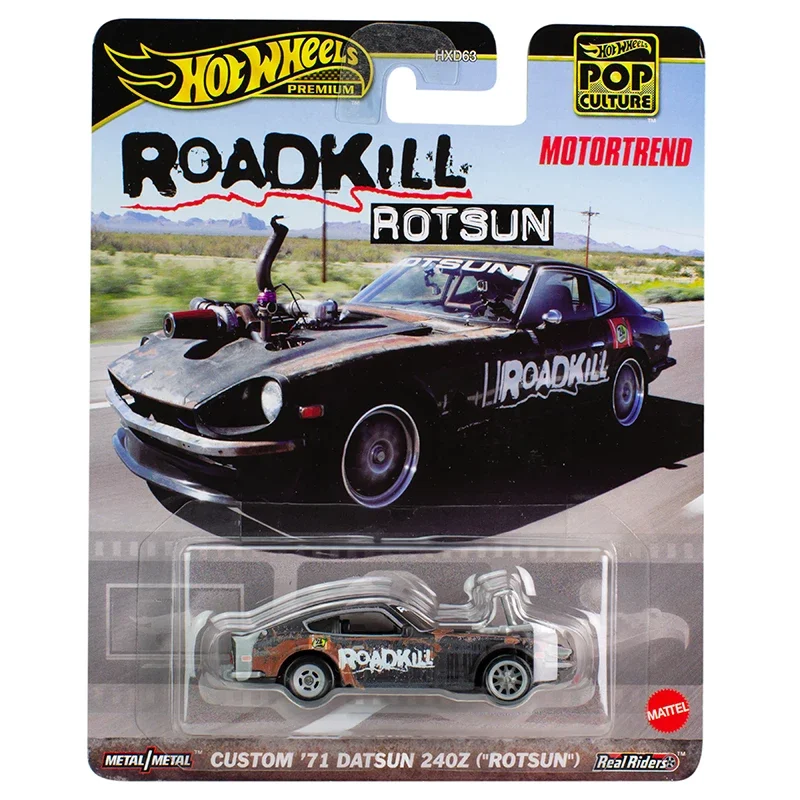 Mattel Hot Wheels Prmium Car Pop Culture Toys for Boys 1:64 Diecast Barbie Kool Kombi Back To The Future Time Machine Gift