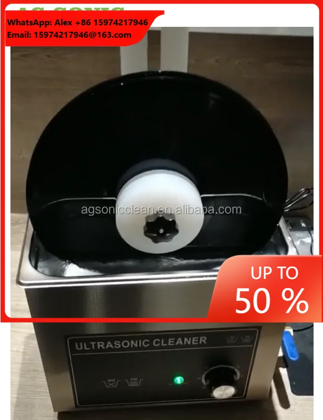 Vinyl Disc Vinyl Record Lp Industrial Ultrasonic Cleaner 6.5L 40Khz