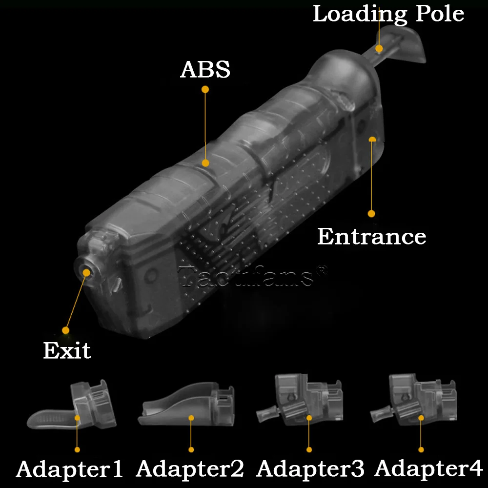 Tactifans Speedloader – Cargador rápido Airsoft - imagen 2