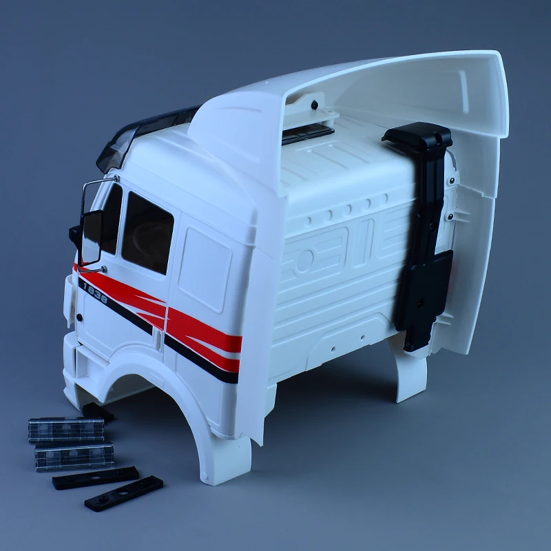 R/C トラクター トラック プラスチック製コックピットボディ 1/14 タミヤ RC ベンツ 1838 アクトロス アロクス 散在部品セット DIY用