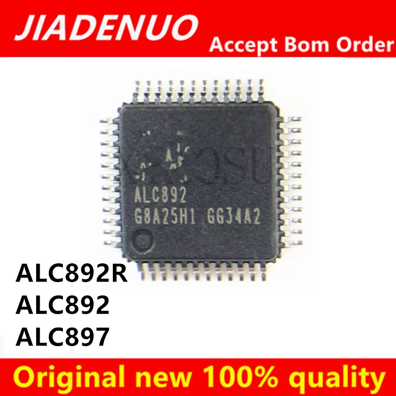 (2pcs)100% New ALC892R ALC892-CG ALC897 Package LQF48 sound card chip audio controller patch Chipset
