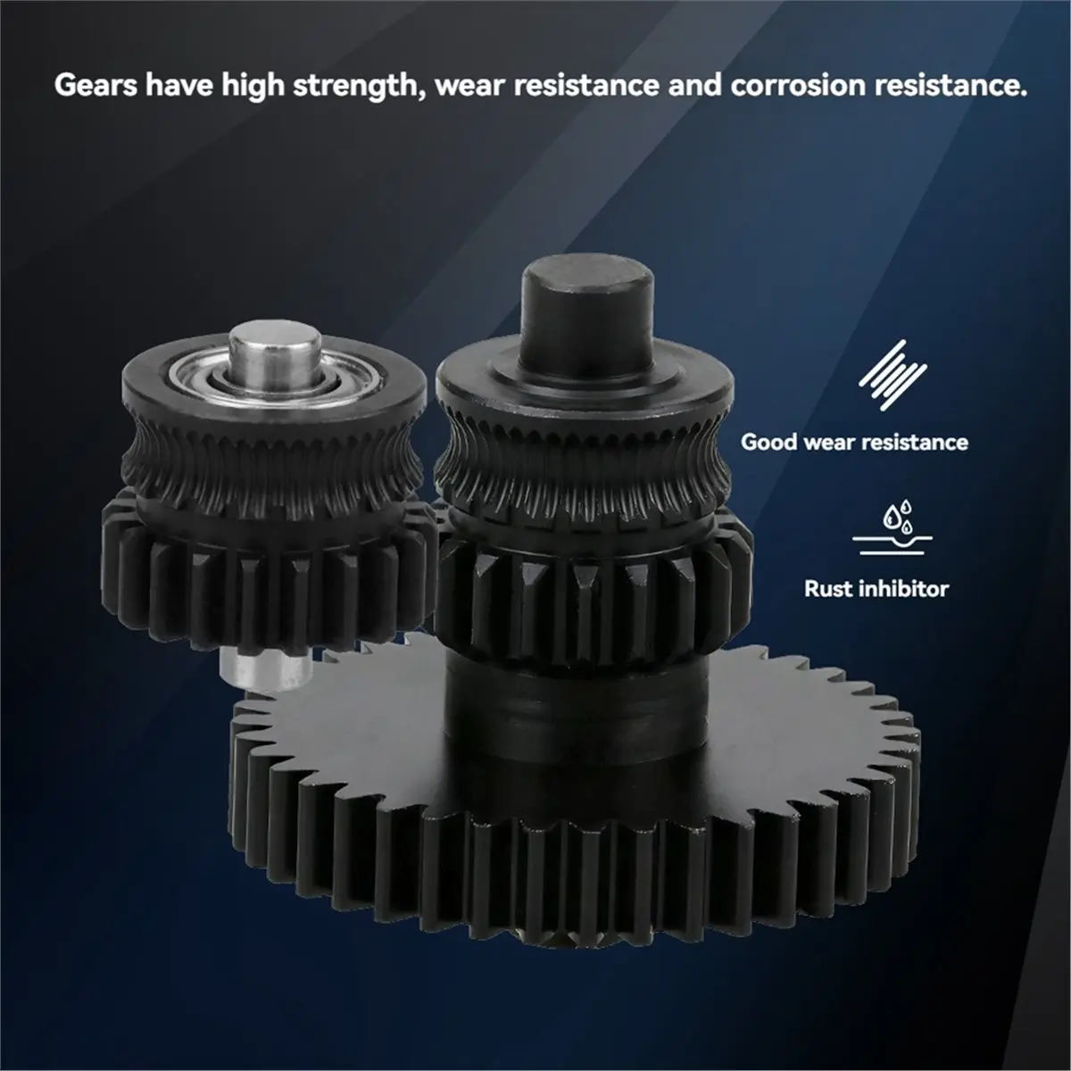 For 3 V2 Extruder Gear Hardened Steel Wear Resistance Gear for 3 V2 3D Printer Replacement Parts