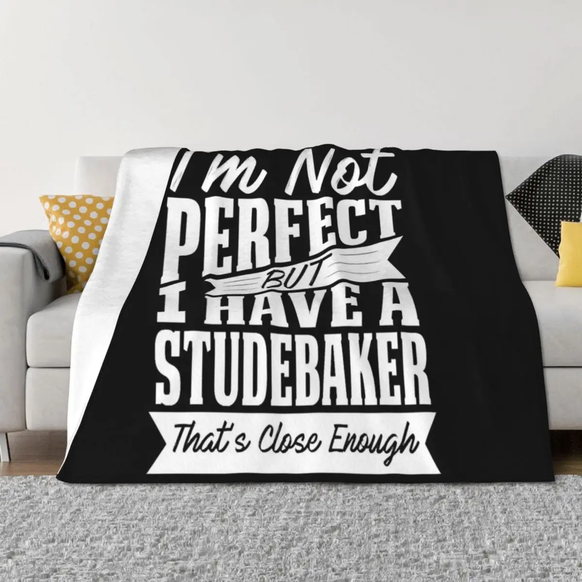 

PERFECT WITH STUDEBAKER W Throw Blanket Bed Soft Big Furrys anime Blankets