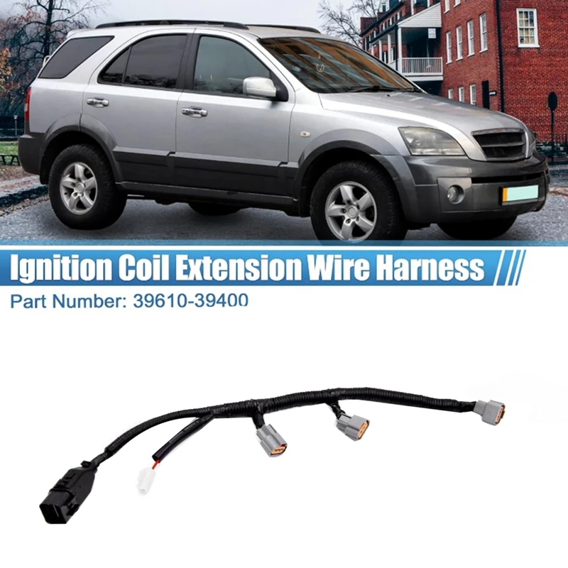 

3961039400 автомобильный жгут катушки зажигания для Hyundai townan 3,5 Kia Sorento 2002-2006 концевые детали коннектора катушки зажигания