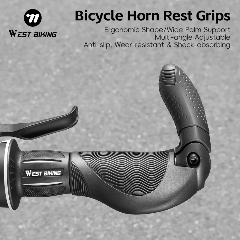 west-biking-bicycle-handlebar-grips-ergonomic-anti-slip-shock-absorbing-adjustable-rest-bar-bike-grips-for-mtb-folding-city-bike